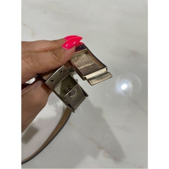 St. John Leather belt size medium